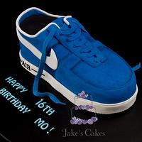 Nike Shoe cake