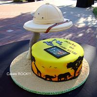 Gravity-Defying Zoo Cake