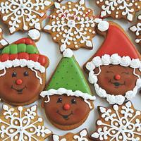 Merry Gingerbread Man Cookies