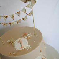 Pin wheels and Bunting Christening