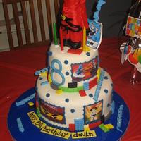 Lego Ninjago Birthday Cake