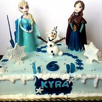 frozen- olaf, elsa, anna