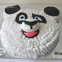 2D kungfu Panda Cake