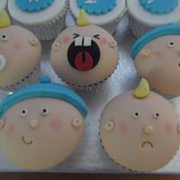 Happy 1st Birthday Cupcakes