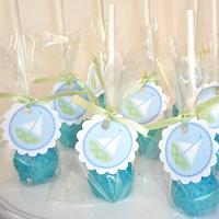 Baby Shower cake and cake pop favors