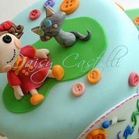 Lalaloopsy cake!