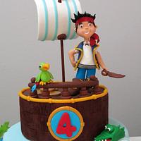 jake and the neverland pirate cake
