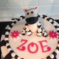 Zoe zebra cake 