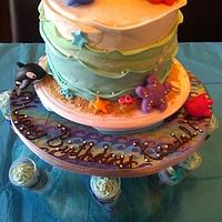 8th birthday cake