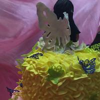 Butterflies and fairy cake