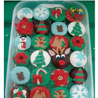 CHRISTMAS CUPCAKES FOR SCHOOL