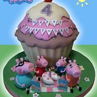 Peppa Pig birthday tea party