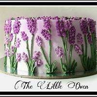 Lavender blueberry cake
