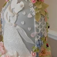 Fairytale Wedding Cake & cookie favours