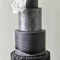 (Almost) 50 Cakes of Grey - Cake by Rachel Veneracion - CakesDecor