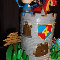 Mike the Knight Cake 