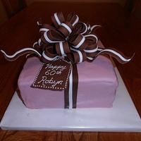 60th Present cake