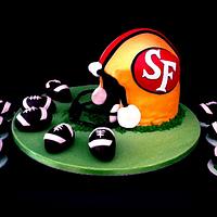 49ers 21st Birthday cake