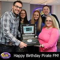 local radio station birthday cake