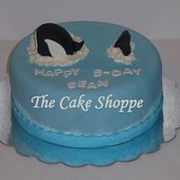 killer whale cake