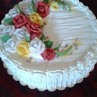 CAKES WITH ROSES