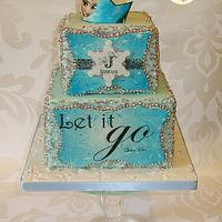 Regal Frozen 'Sisters' Birthday Cake