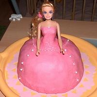 The doll in the cake