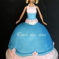 Barbie Doll Cake/Cupcake