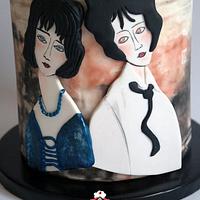 Modigliani's women - Italian Sugar Dream Collaboration