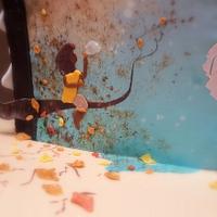Inside outside cake- inspired by pascal campion art!