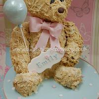 A teddy bear cake