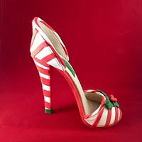 Christmas High Heel Shoe-Belle 