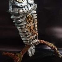Caker Buddies Metallics Theme Collaboration - Owl of Athena
