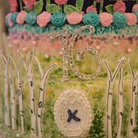 Fairy Tale sweet 16 cake