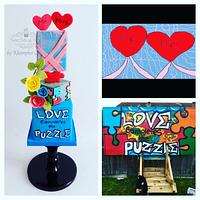 Love Completes the Puzzle @Sugar Art 4 Autsim