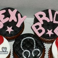 Bachelorette party cupcakes