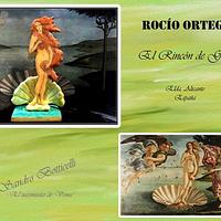 Colaboración primavera con arte (El nacimiento de Venus) Botticeli