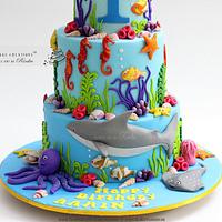 Sea World Theme Cake