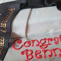 Black Belt Jiu-Jitsu cake