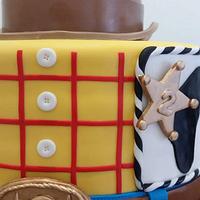 Woody toy story theme cake
