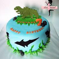 Dinozaur cake from Georgia💕