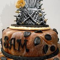 Winter is coming...  G.O.T. cake
