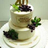 40th Birthday Cake