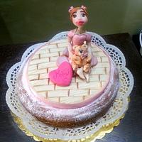 A simple cake