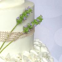 Lavender Wedding Cake