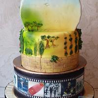 Sir Cliff Richard inspired charity cake