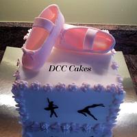 Simple Ballerina Cake