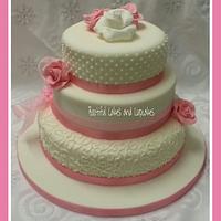 Wedding Renewal Cake