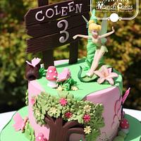 Tinkerbell"Y' Cake