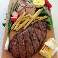 Steak with vegetables